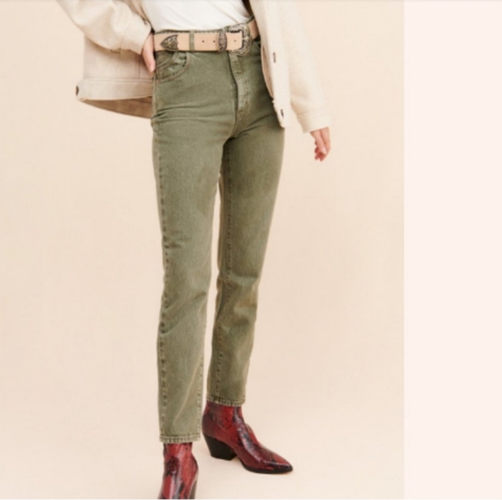Rolla's High Rise Dusters Jeans in Big Sur Size US 30 AUS 12 Like New